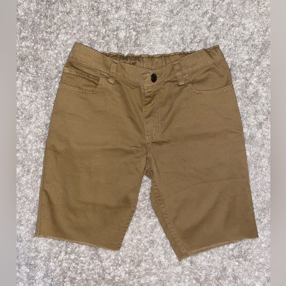 Wrangler Other - Boys Raw Hem Khaki Shorts- husky 12